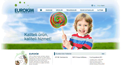 Desktop Screenshot of eurokim.com.tr